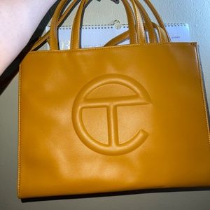 Medium Mustard TELFAR Shopping Bag (Brand New!)